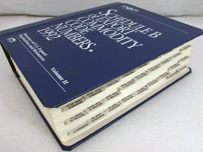 Schedule B Concept & Export Declaration